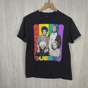 Golden Girls Queens Graphic T-shirt 2021 Black Size Medium